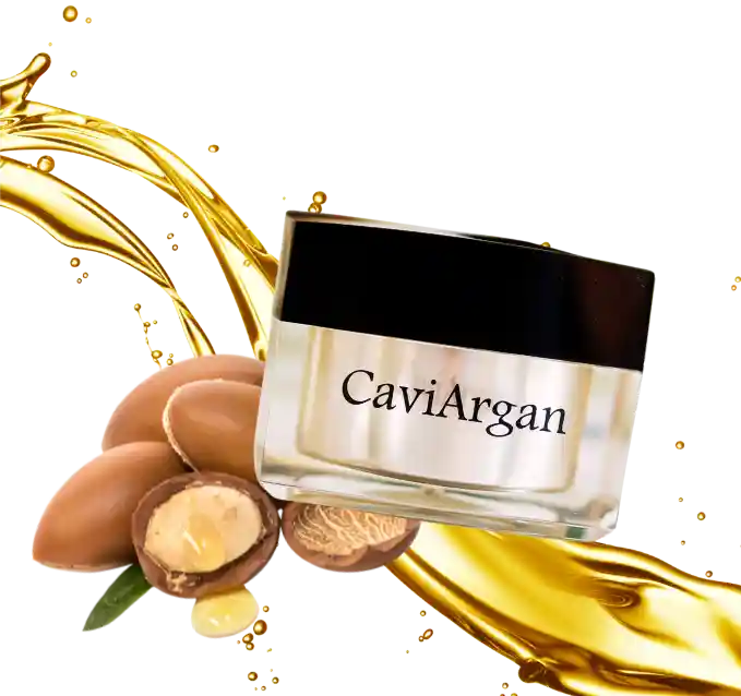 CaviArgan Anti-Aging Cream — Premium facial cream with argan oil and caviar extract for wrinkle reduction